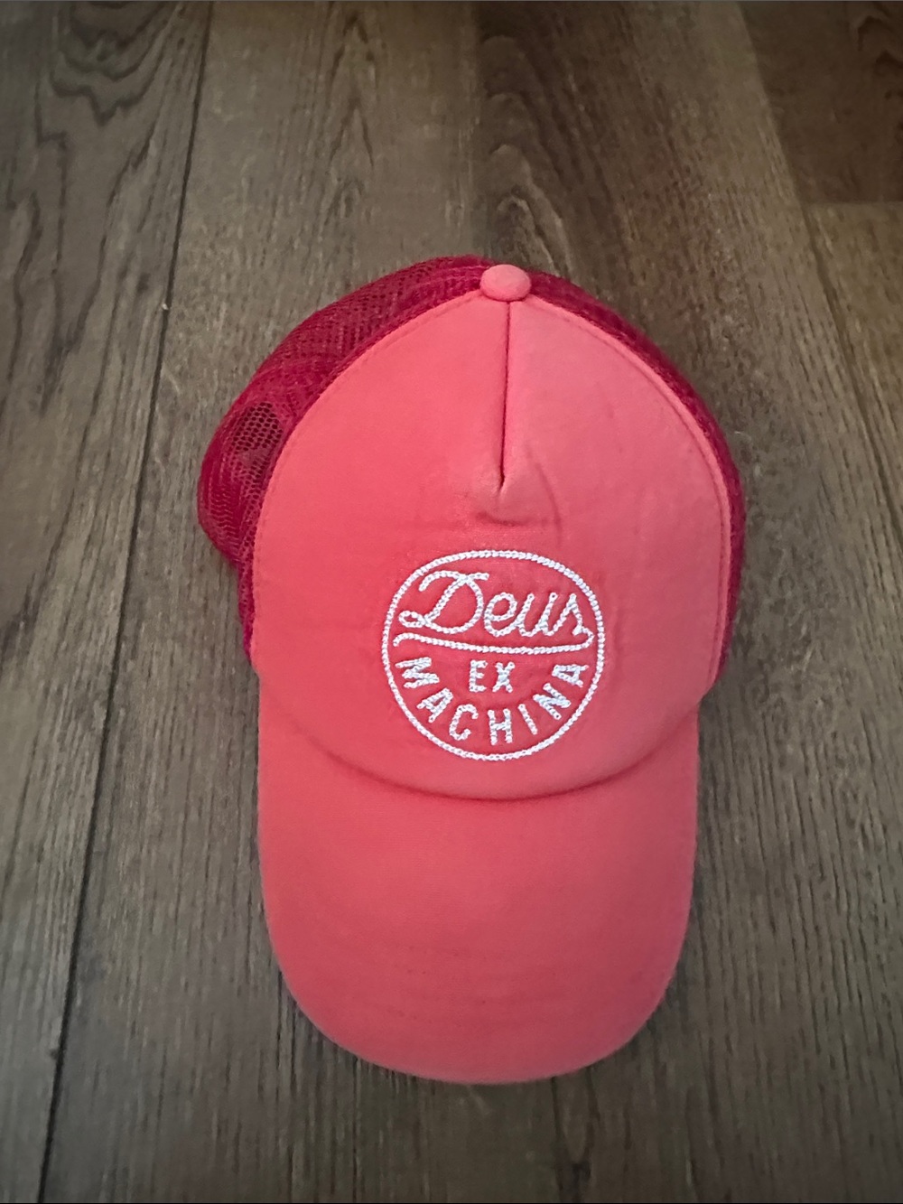 Men's Red Trucker Cap